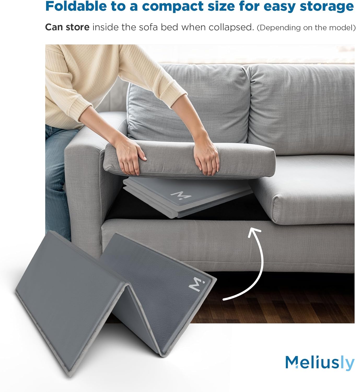 Meliusly Heavy Duty Sleeper Sofa Support Board (60x48 - Queen Size) Reinforced Wood Sofa Bed Support, Pull Out Couch Mattress Board, Sleeper Bar Shield, SleeperSaver